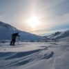 Jim Baird Pulling SkiPulk.com Expedition Pulk