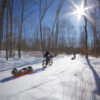 SkiPulk.com FatBike Pulk for Winter Camping or Bikepacking