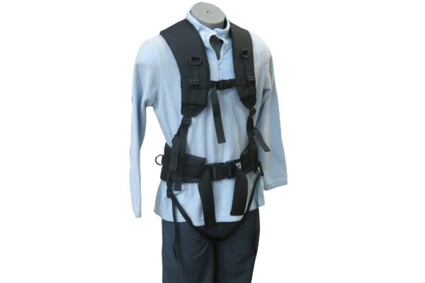 Front view of the Expedition Rope Pulling Harness from SkiPulk.com
